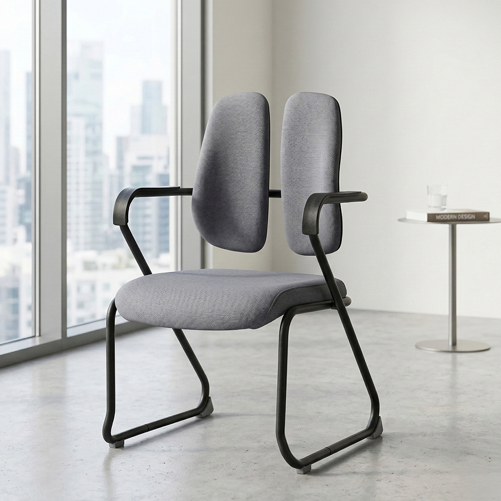 듀오백 독서실 스터디의자 DK073B, 그레이 119,000원