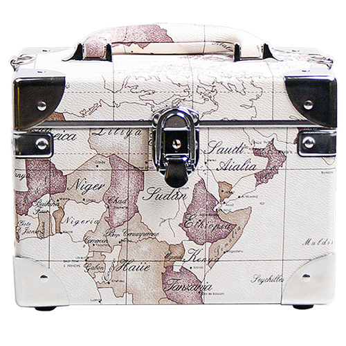 가방몰 뷰티다용도1단메이크업박스DFF101-BW 베이지월드 무늬 메이크업박스, 1개 37,800원