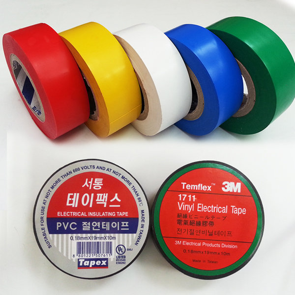 3M 1711 절연테이프 검정테이프 전기테이프 650원