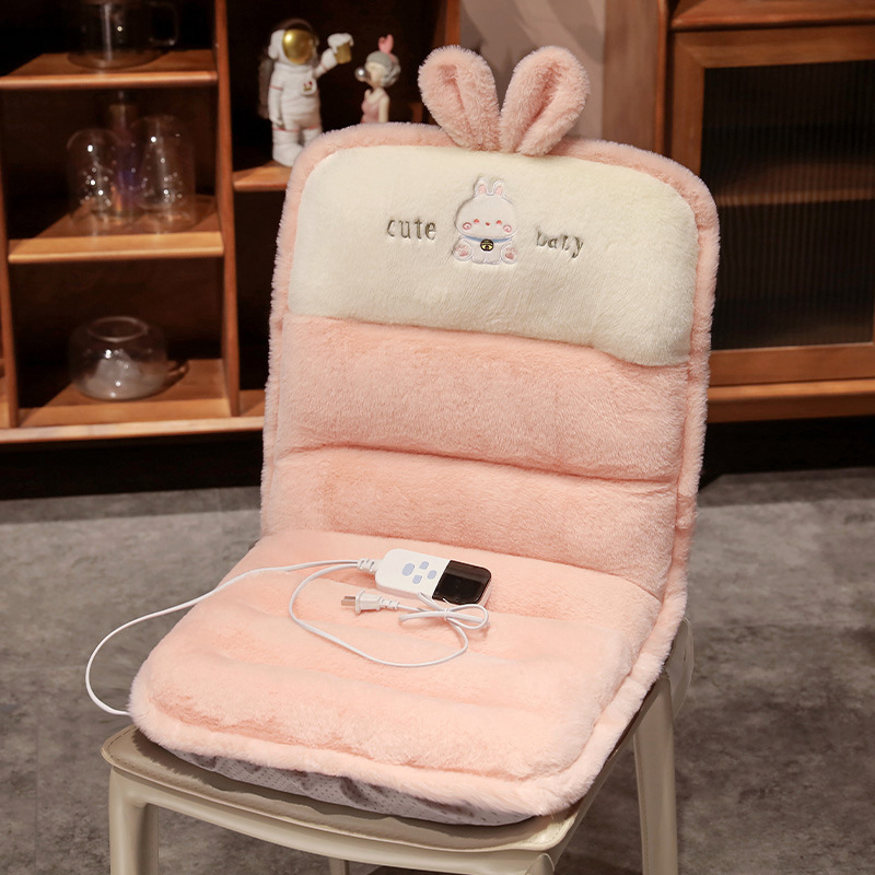 Aiiyya 1인용 전기방석 겨울용 전기 온열 의자 쿠션 휴대용 온열 소파 등받이 가정용 사무실 겸용 일체형 따뜻한 등받이 돼지코 증정 85 x 45cm 29,690원