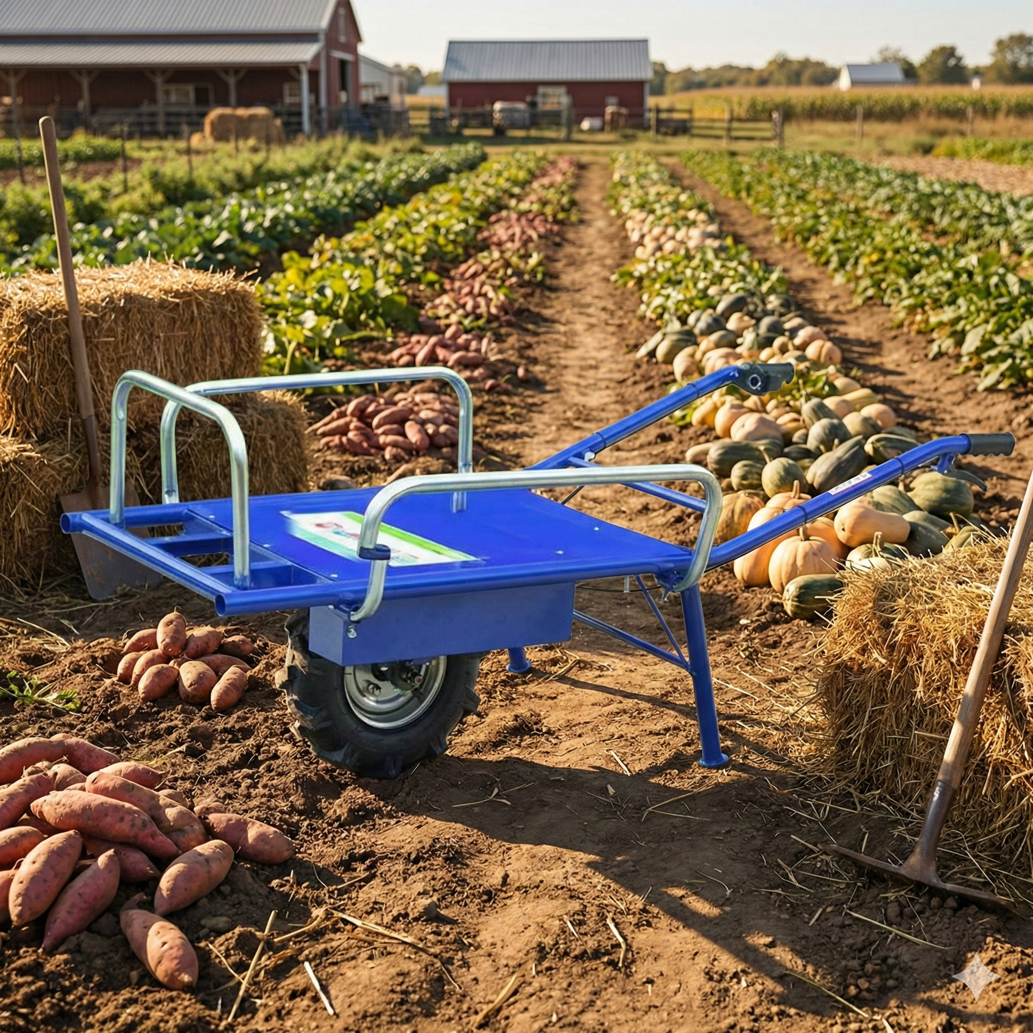 팜로드텍 전동 구르마 농업용 전기 운반차 대차 리어카 605,600원