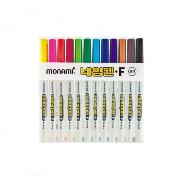 모나미 네임펜F 12색 9,600원