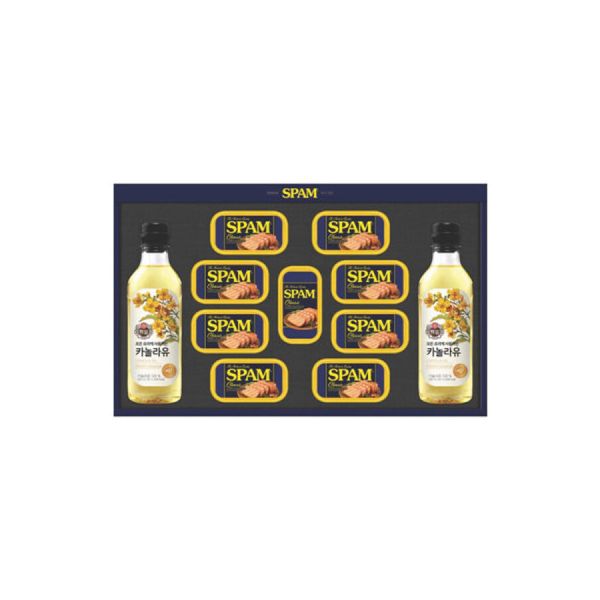 CJ 스팸 복합 5호 1개 설날 명절 햄 선물세트 쇼핑봉투포함 41,600원