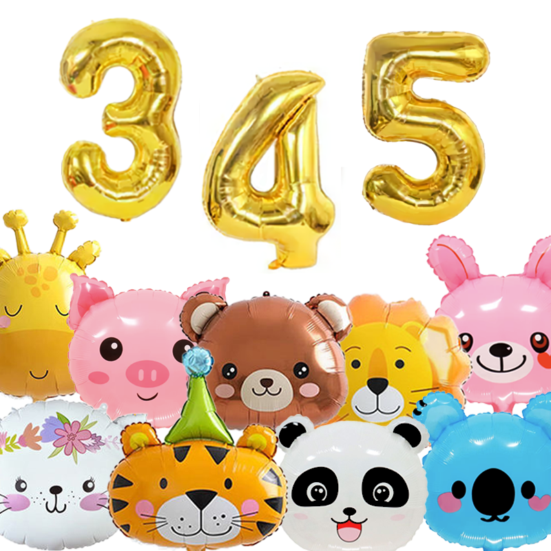 파파 파티 동물 공룡 풍선 생일 세트 11,340원