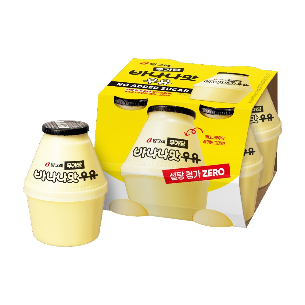 빙그레 바나나맛우유 무가당 16개 8,360원