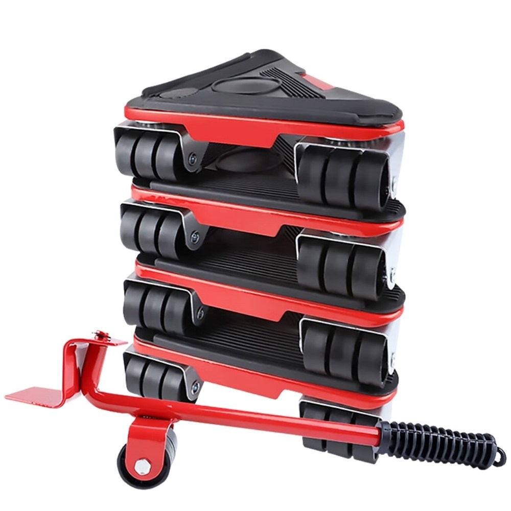 tinduo 가구 이동 바퀴 이동 공구 슬라이더 만능 레버 세트 대형 침대 옷장 플랫 가정용 공구 5PCS 15,200원