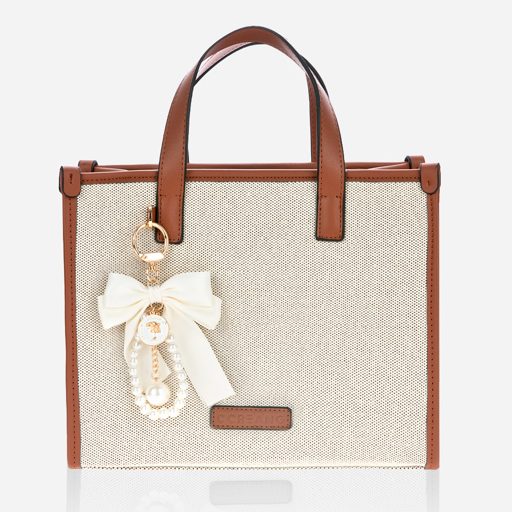 끄레앙 리본키링셋트 코튼 캔버스에코백 크로스 겸용 토트백 H777 49,900원