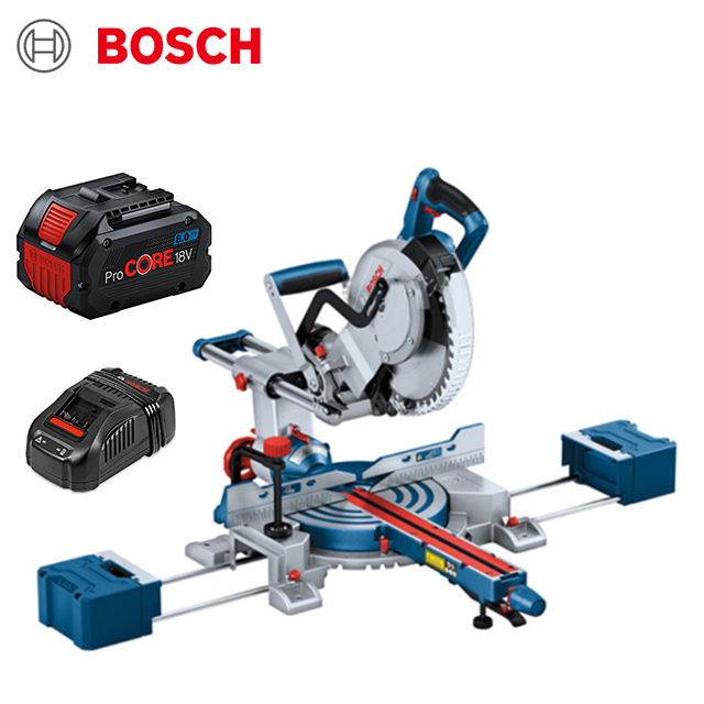 보쉬 충전 슬라이딩 각도절단기 10인치 무선 GCM 18V 254 D 784,800원