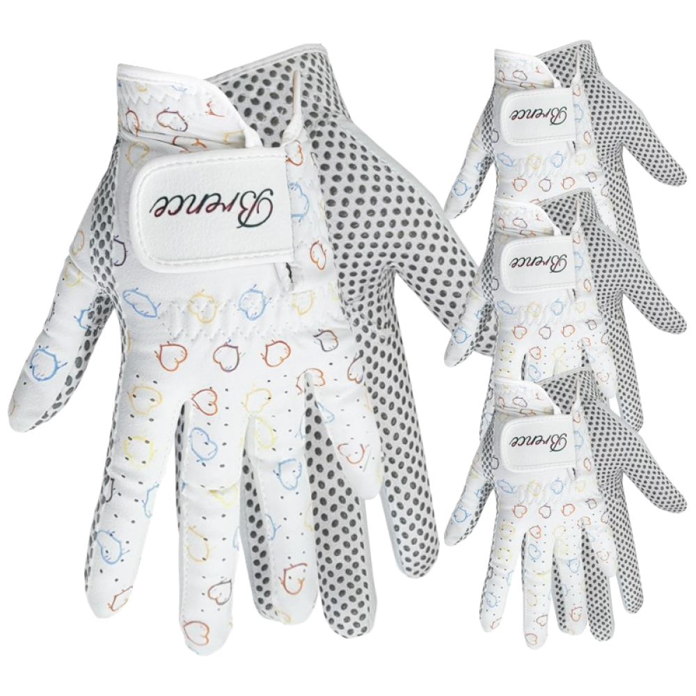 브렌스 하트B 디자인 실리콘 여성 양손 골프장갑 4켤레, 4개 49,800원