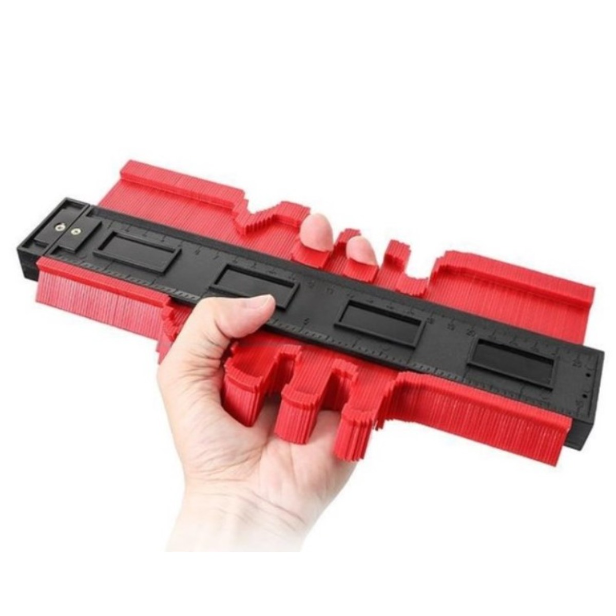 모양측정 윤곽게이지 굴곡 복제자 셀프 마루 벽지 카펫 목공 시공 모양따개, 1개 6,900원