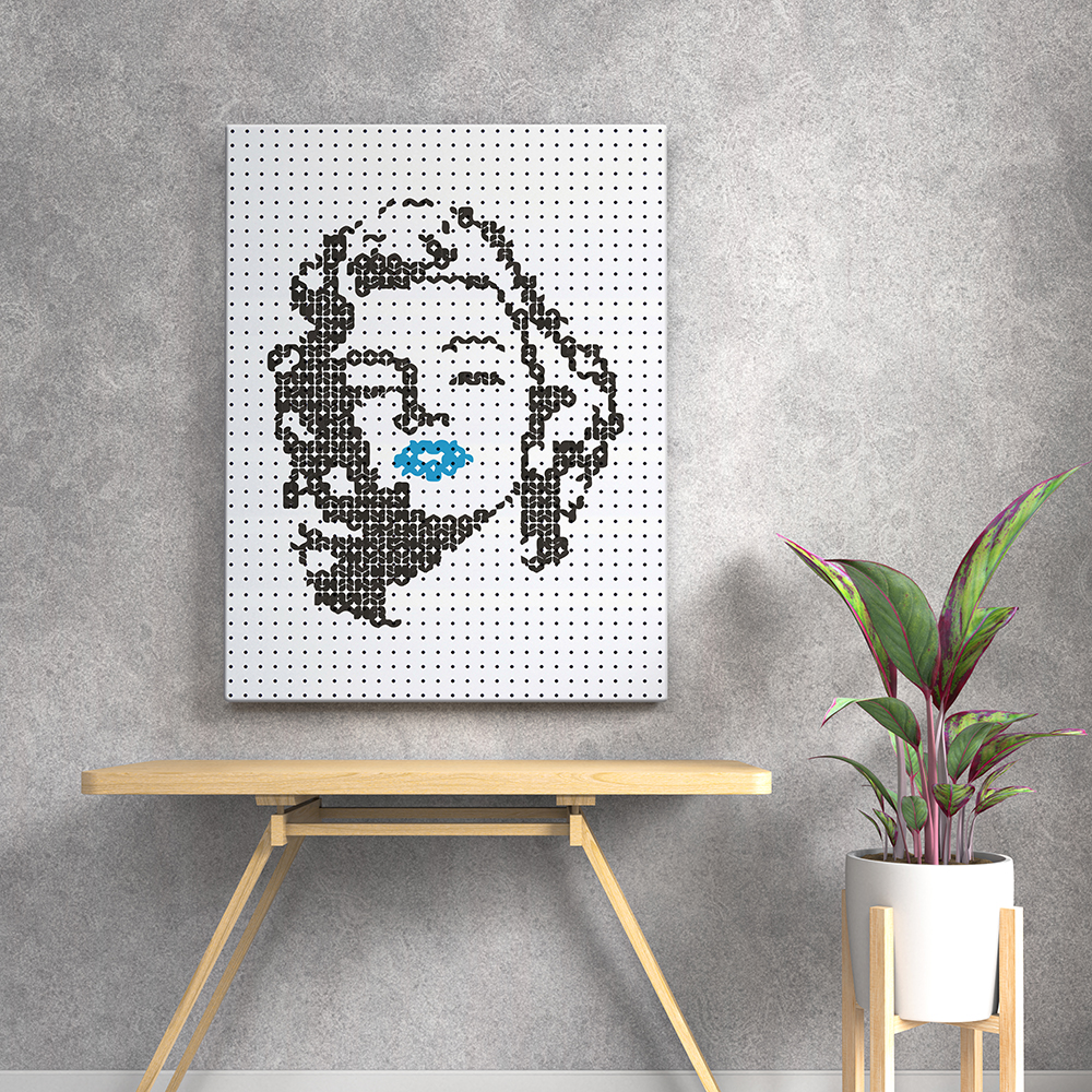 타공판닷컴 화려한 미소 프린팅 타공판 600 x 800 mm, 혼합색상, 1개 49,990원