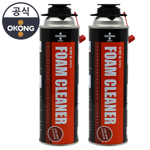 오공 폼클리너 우레탄폼 실리콘 스프레이 폼 제거 세척제 + 엘앤엠 니트릴 장갑 증정 10,300원