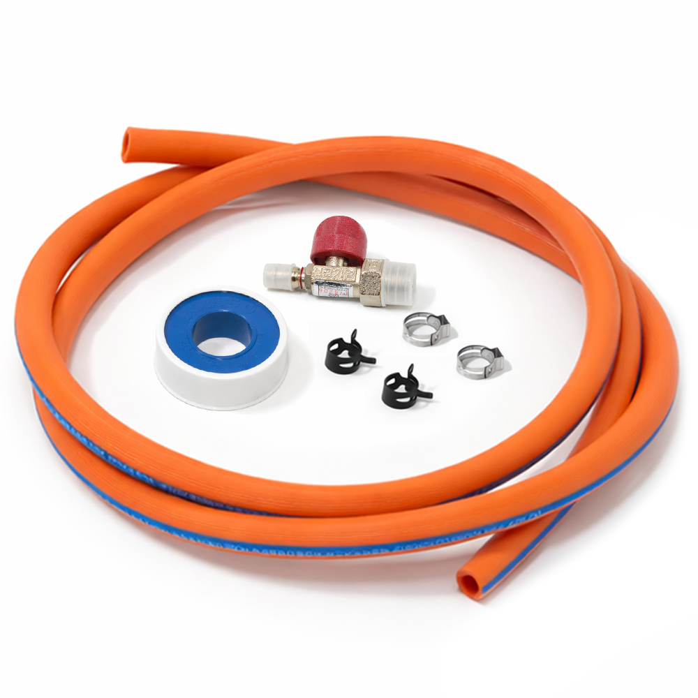 린나이 가스레인지 설치키트 도시가스 가스통사용 퓨즈코크 휴즈코크 가스호스 테프론 도시밴드 흑밴드 19,800원