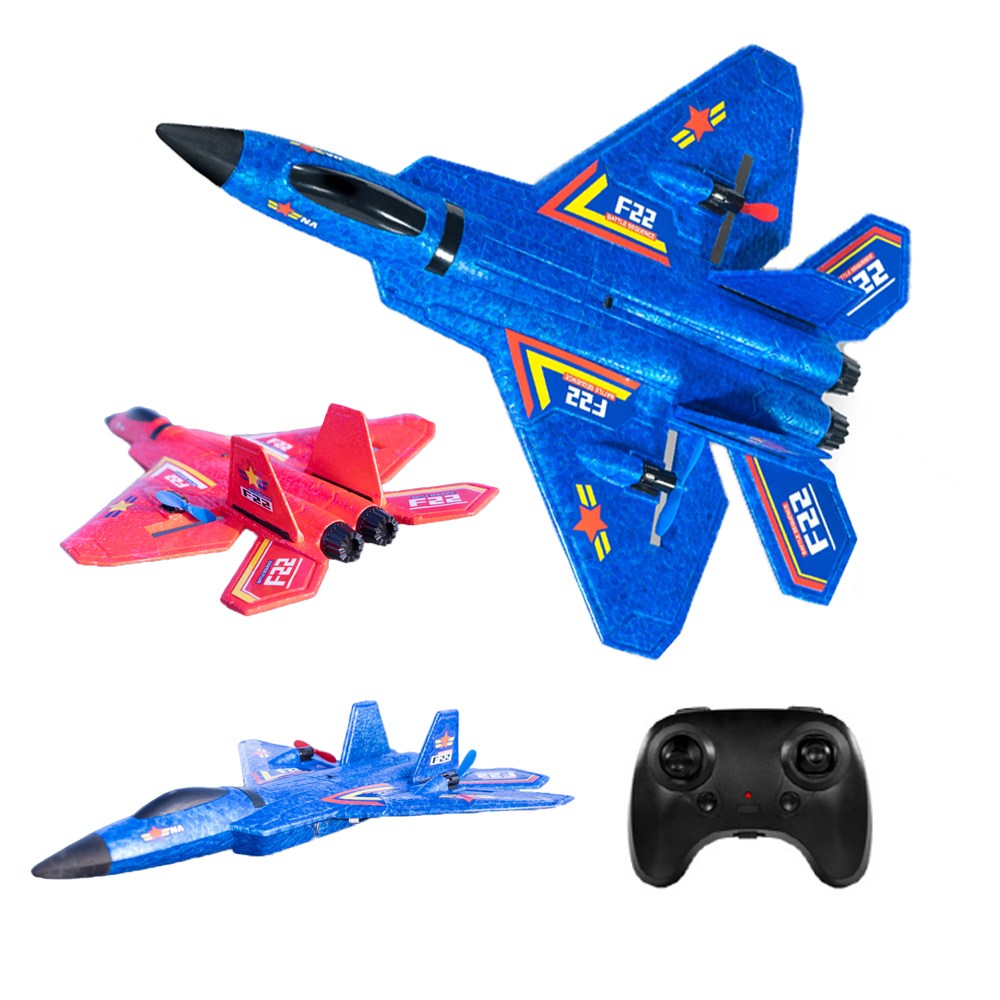 식스몰 F22 입문용 RC 비행기, 블루, 1개 37,500원