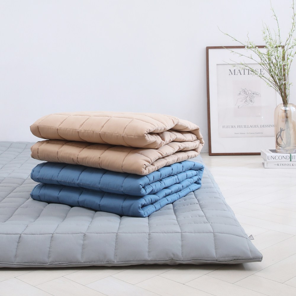 [올리비아데코]코트니 순면 누비요커버(Q)＋견면요솜, 빈티지블루_33_O26AZF02Q 59,900원