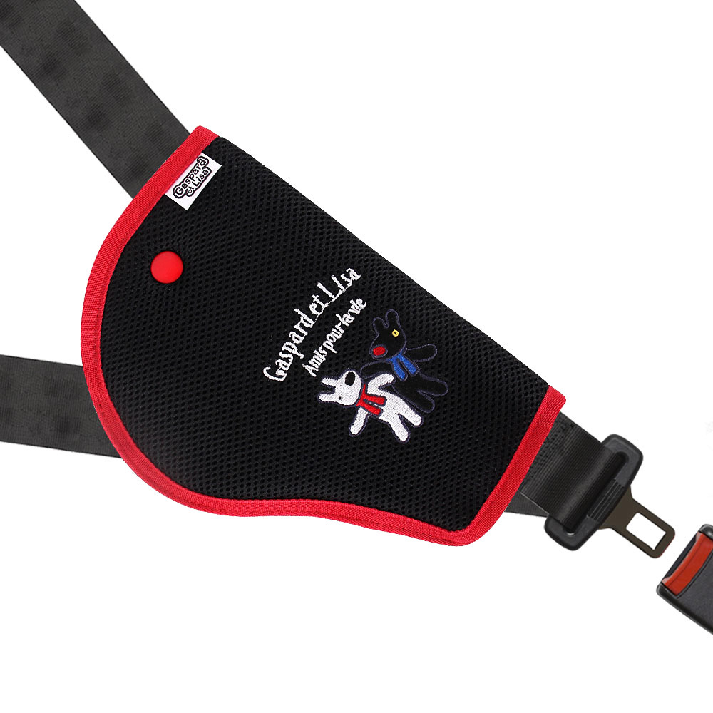 가스파드와 리사 어린이 어깨끈 안전벨트가드 자동차 아동 안전벨트 가이드 차량용 안전띠 위치조절 패드 YKM 7,500원