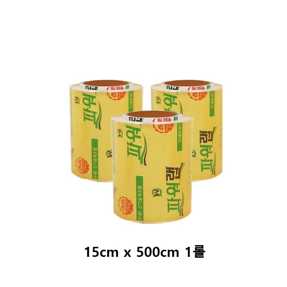 (대한) 업소용 대용량 식품랩 포장랩 파워랩 폭 15cm 500cm 1롤, 500cm, 1개 12,700원