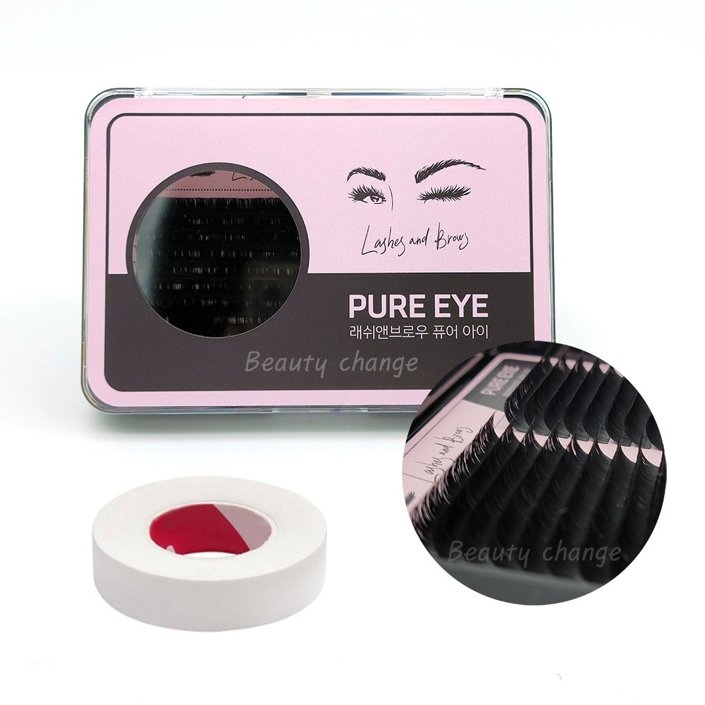 래쉬앤브로우 퓨어아이 속눈썹 플랫모 J컬, JC컬, C컬, CC(D)컬 속눈썹연장 15,000원