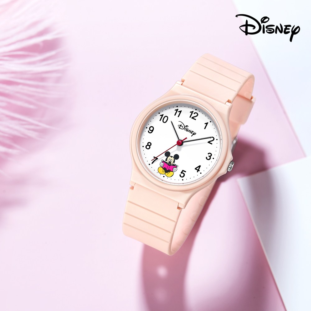 디즈니 미키마우스 캐릭터 경량 밴드 손목시계 D10434PK 26,150원