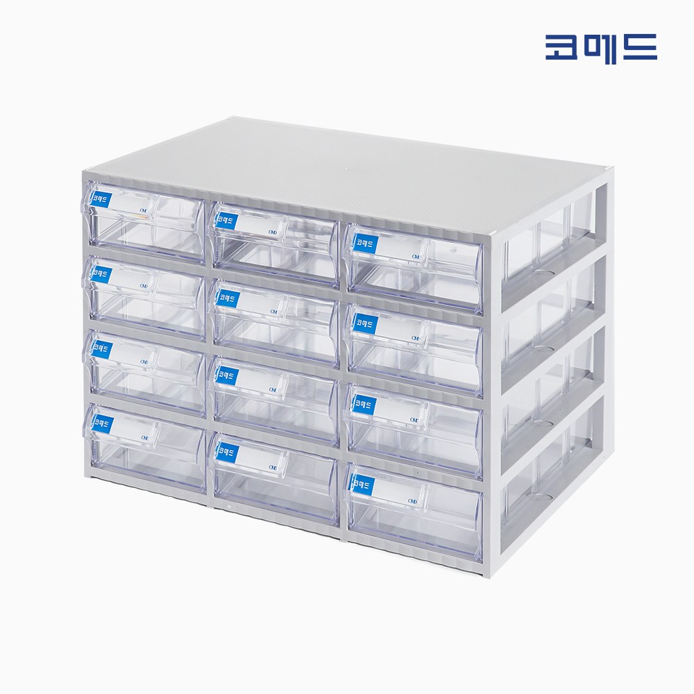 코메드 CMD-500멀티박스 12칸 투명서랍장, 단일색상 22,500원