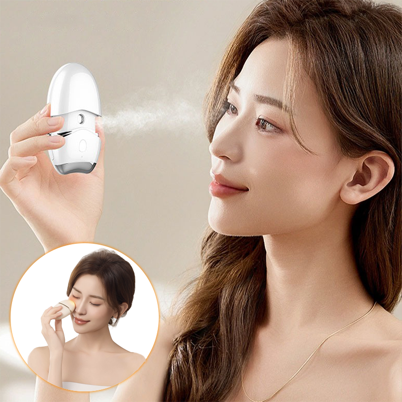 ERANSTAR 나노입자 전동 미스트기 눈 수분공급기 휴대용/온열 홈케어/눈 피로 완화, 화이트 39,900원