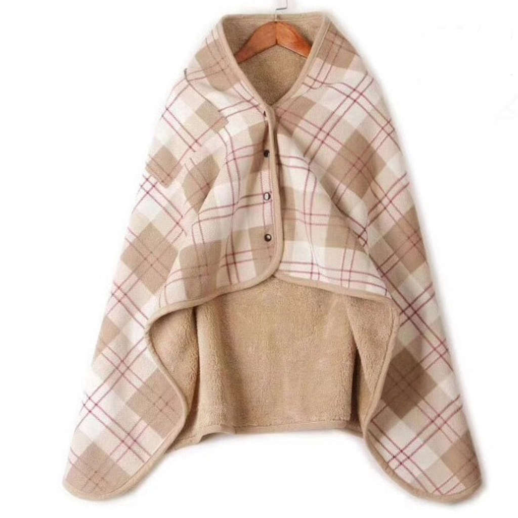 깨비다 똑딱이 극세사 망토 담요 6,980원