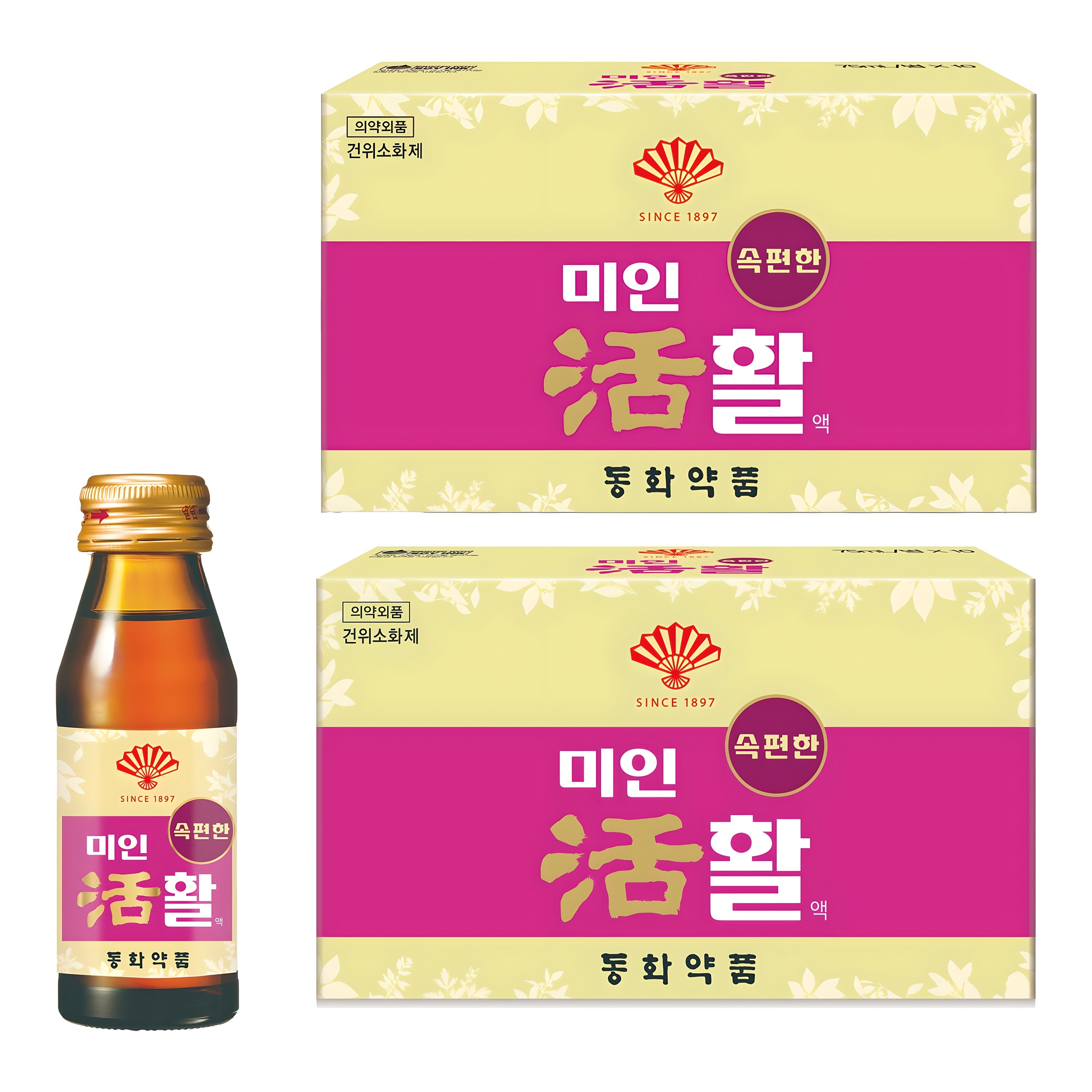 동화약품 부채표 미인활액, 75ml, 20개 14,300원