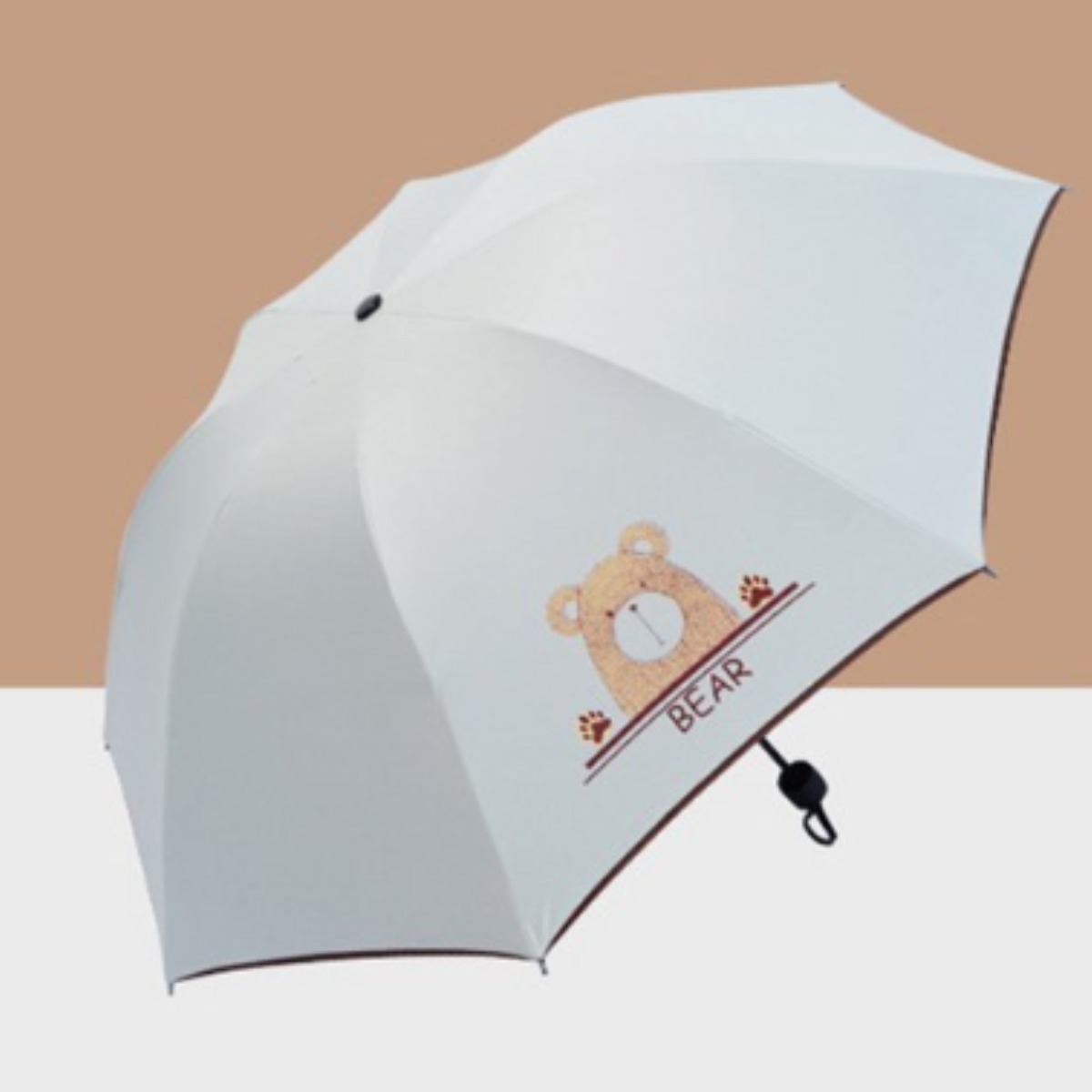 2026 숲속동물 UV 거꾸로 초경량 3단 수동 우산 겸 양산 4,990원
