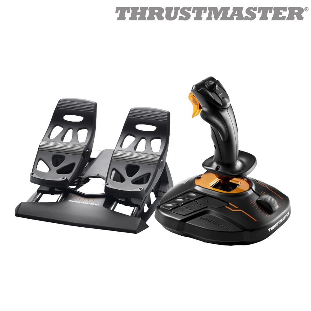트러스트마스터 비행조이스틱 + 러더 패키지 [PC 지원], 1세트, T-16000M + TFRP 299,000원