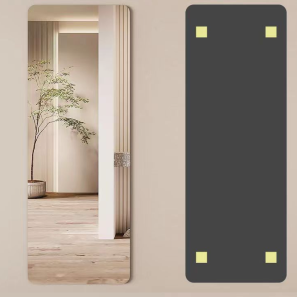 아크릴 부착 전신거울 라운드 30 x 120 cm, 투명 27,300원