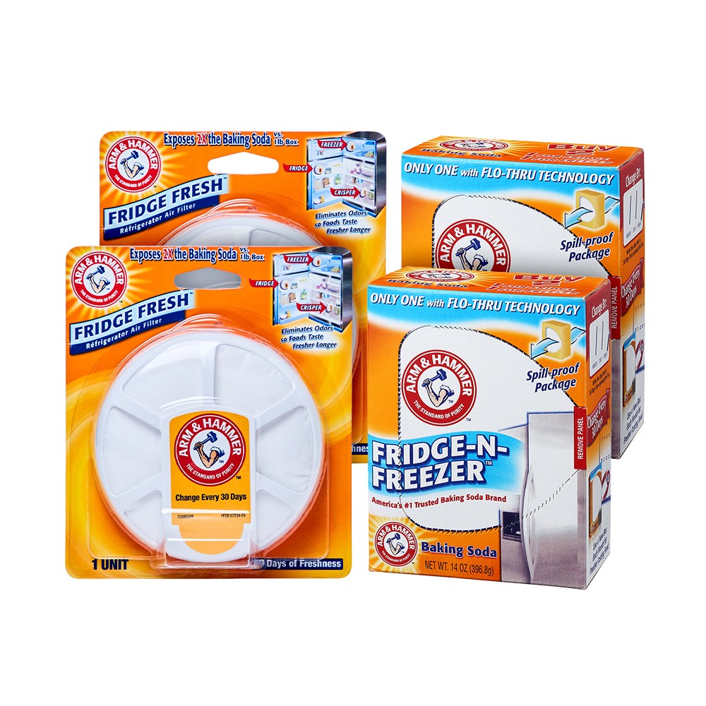 [유한양행] 암앤해머 냉장고 탈취제 프리지앤프리저 2개 + 후릿지후레쉬 2개 22,920원