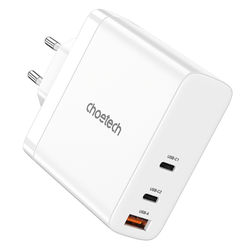 초텍 PD 3.1 GaN 듀얼 C타입 A타입 고속 충전기 140W, 화이트, 1개 83,400원