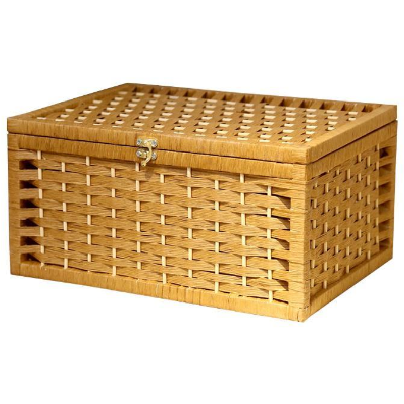 Deokol 독창성 등나무 수납함, 1개, 원목색 36,600원