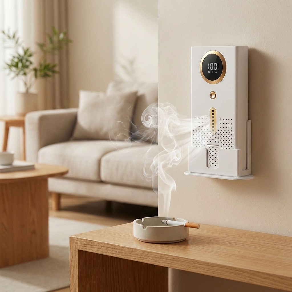 가정용 미니 소형 원룸 공기청정기 실내흡연 냄새제거 펫케어 포름알데히드 제거 차량용 음이온 탈취기, 현재가 30,000원