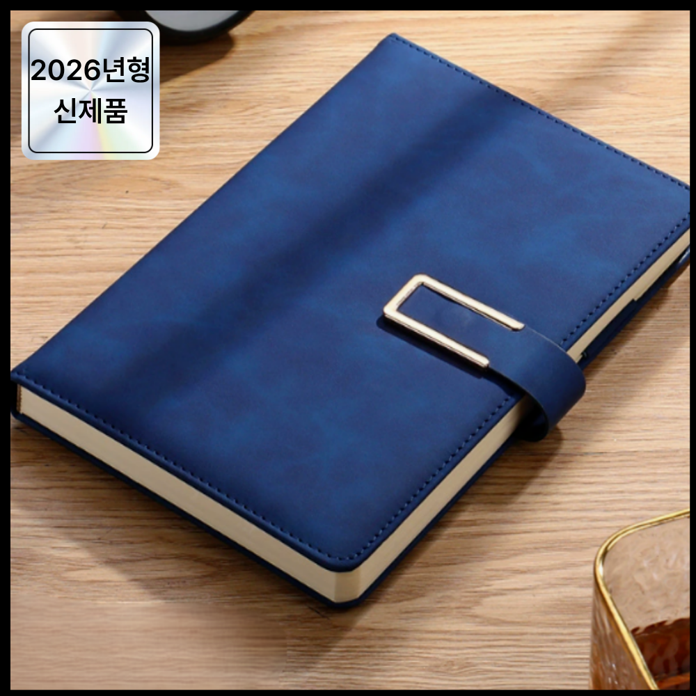 디오벨러 방수 고급 가죽 다이어리, 1개, 딥블루 7,090원
