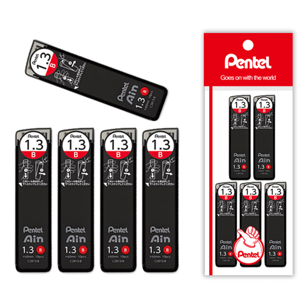 펜텔 아인슈타인 샤프심 1.3mm 5개 세트(신제품) 13,800원