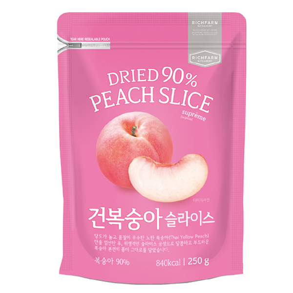 리치팜너트 건복숭아 슬라이스 9,990원