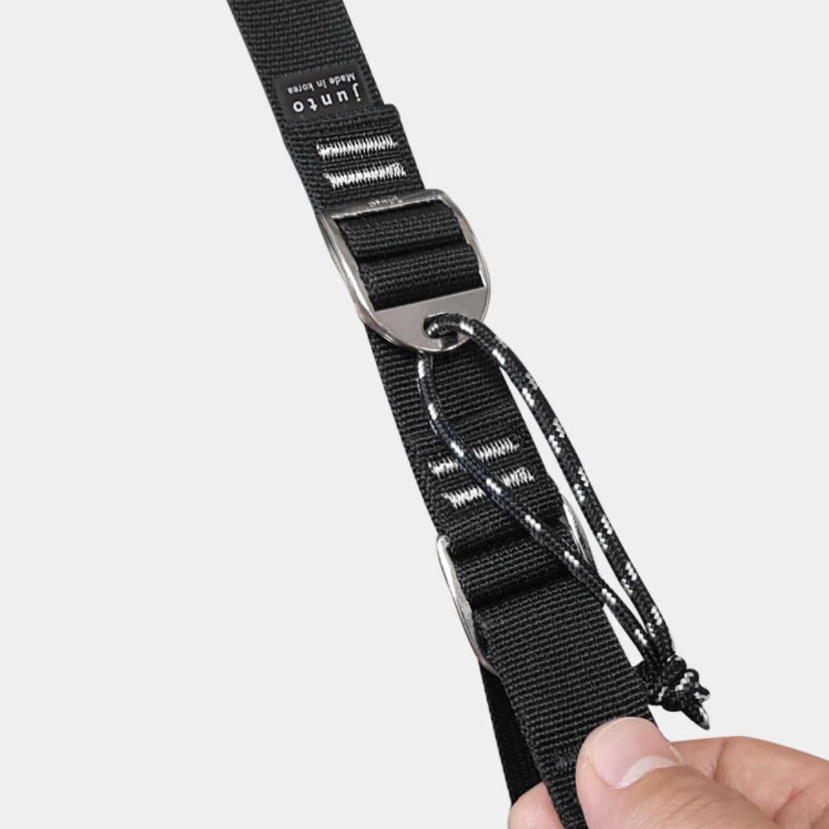 준토 2중잠금특허 타프웨빙 스트랩 스트링 900D 고급폴리4개1세트, 블랙/블랙손잡이 29,900원