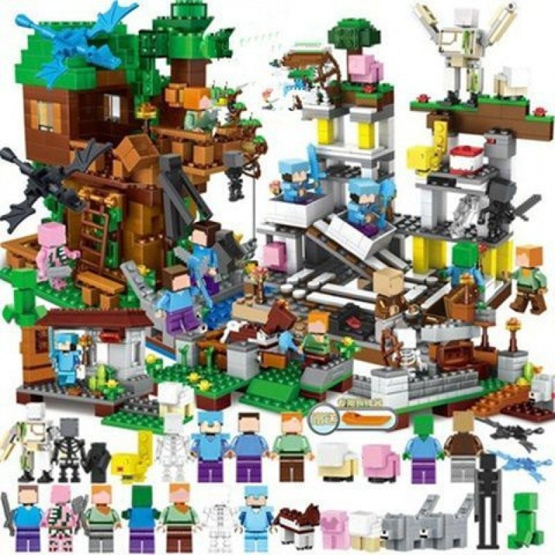 마인크래프트 엔더드래곤 결전 검 전초기지 블록 조립 장난감 37,680원