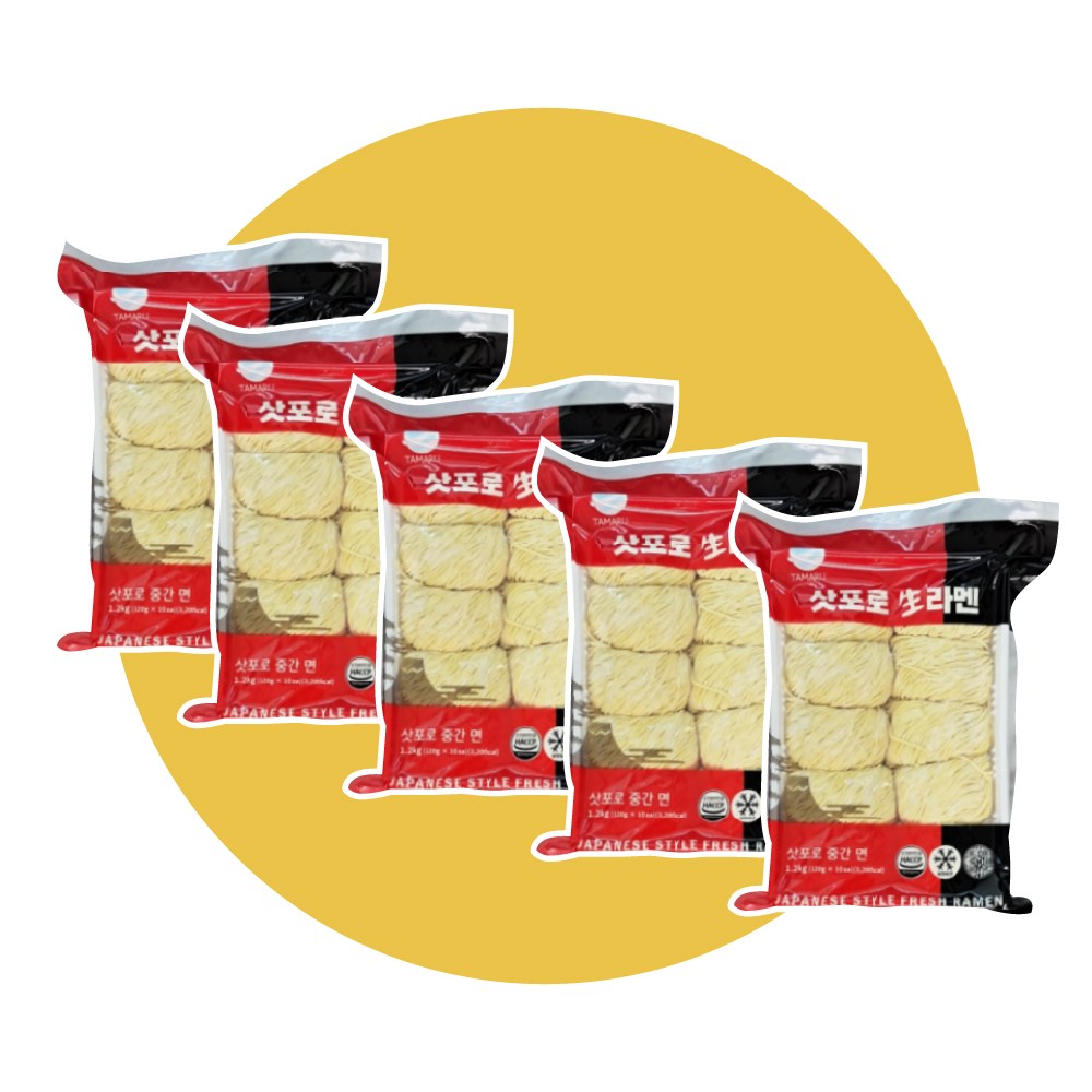 타마루 삿포로 생라멘 1BOX (5개입) 39,000원