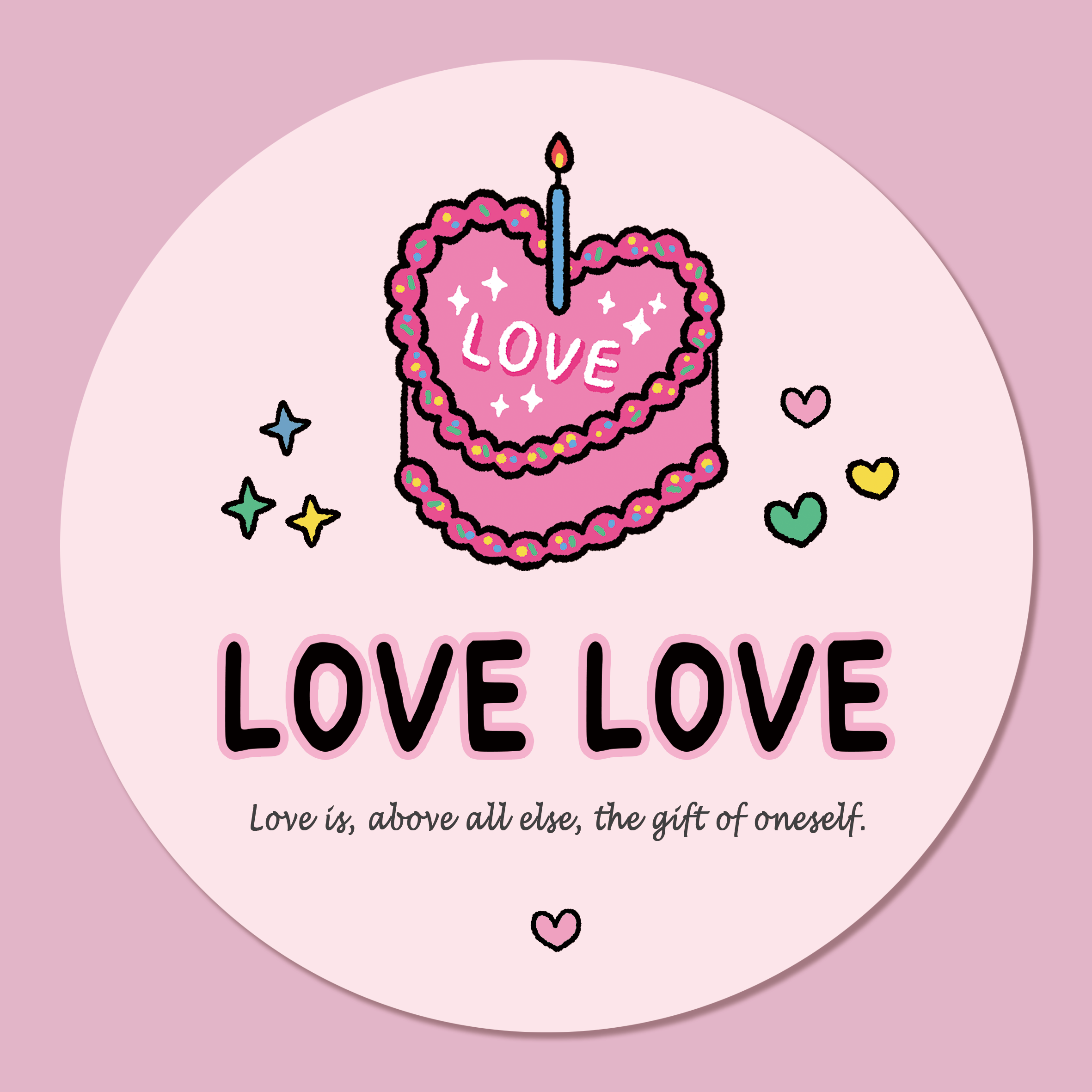 러블리주크 발렌타인데이 화이트데이 디저트 간식 구디백 스티커 5.5CM, 60개, 옵션 02. LOVE LOVE 7,900원