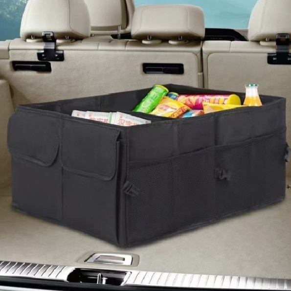 수프링 접이식 자동차 트렁크 정리함, 1개, 블랙 8,900원