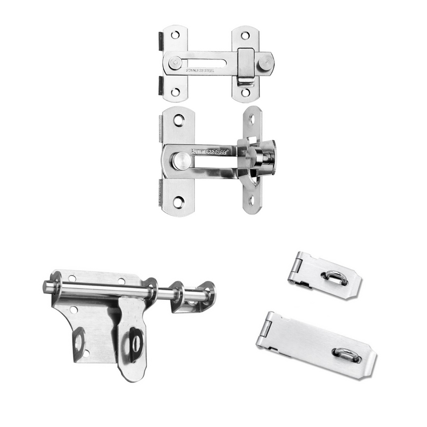 스텐 대문 빗장 자물쇠 미닫이문 잠금쇠 걸고리 모음, 1개 8,000원