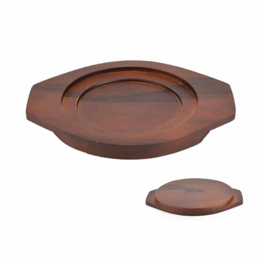 스테이크 그릴 팬 받침대 우드형 받침 중형 주방 테이블용 78,930원