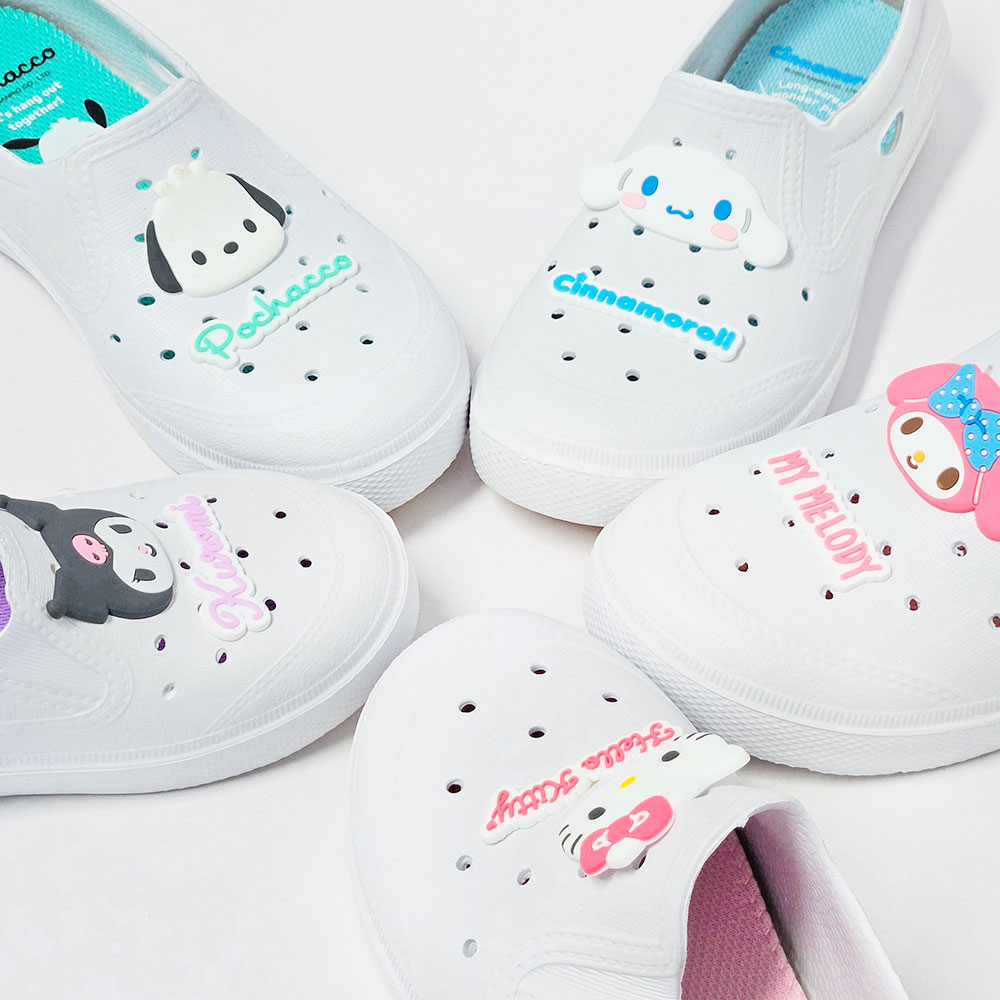 산리오 레터링 실내화 시나모롤 헬로키티 쿠로미 포차코 마이멜로디 9,600원