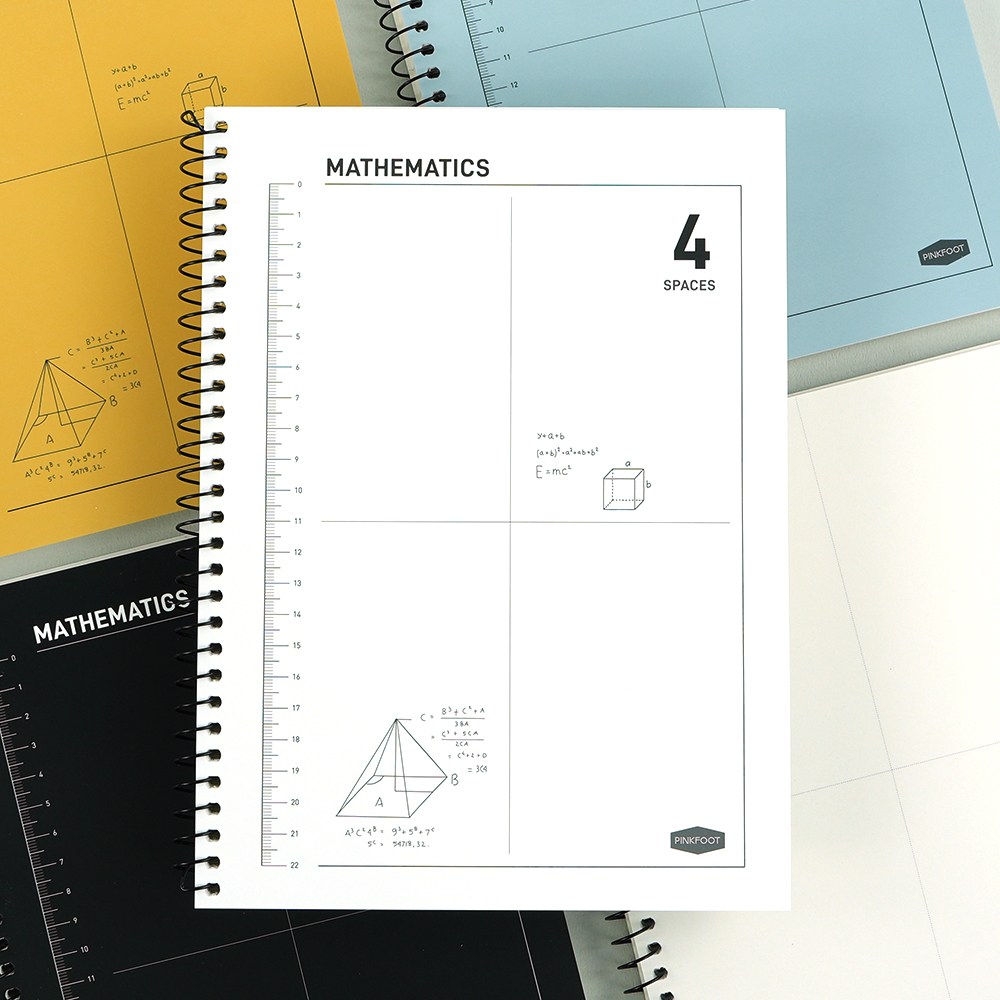 핑크풋 3000 4분할 수학 연습장 정품 랜덤 1권 4칸수학 2,400원