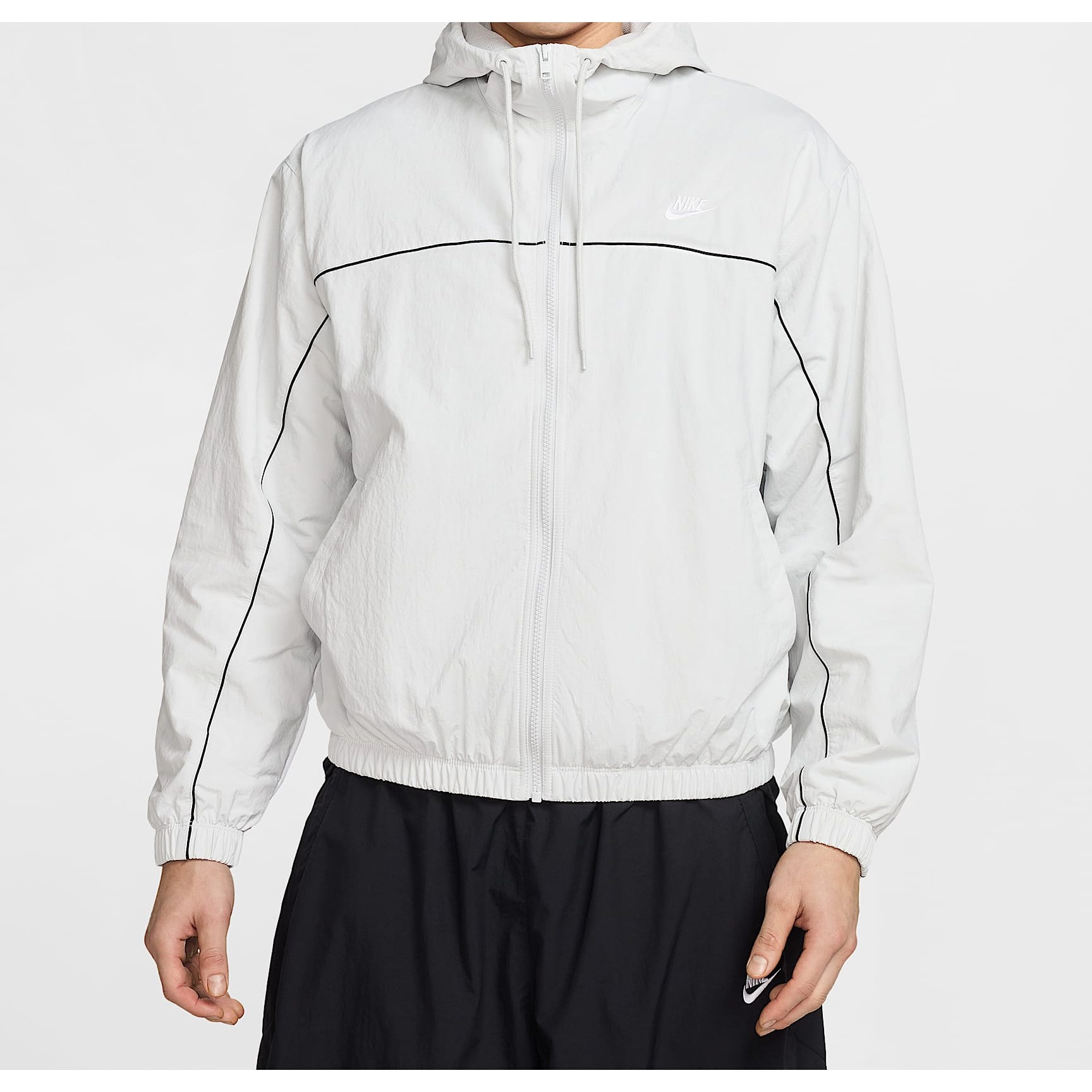 나이키 클럽 후드 재킷, 바람막이,메쉬안감,간절기,가을,윈드브레이커,레트로,아웃도어,남녀공용,일상,데일리 125,000원