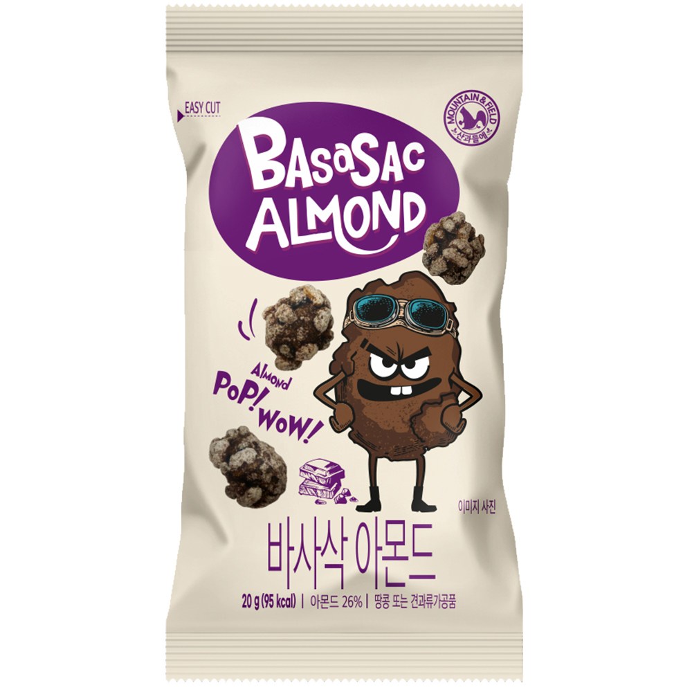 산과들에 하루견과 바사삭 아몬드, 20g, 30개 15,300원
