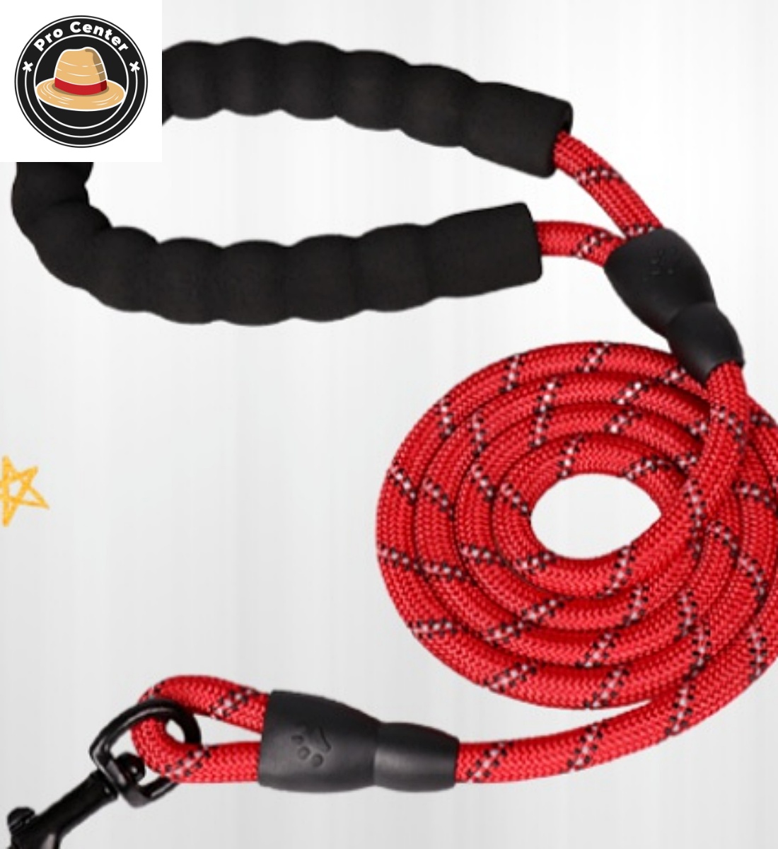 프로센터 바바펫 d고리 리드줄 2호 산책줄 애견목줄 강아지목줄 5,600원