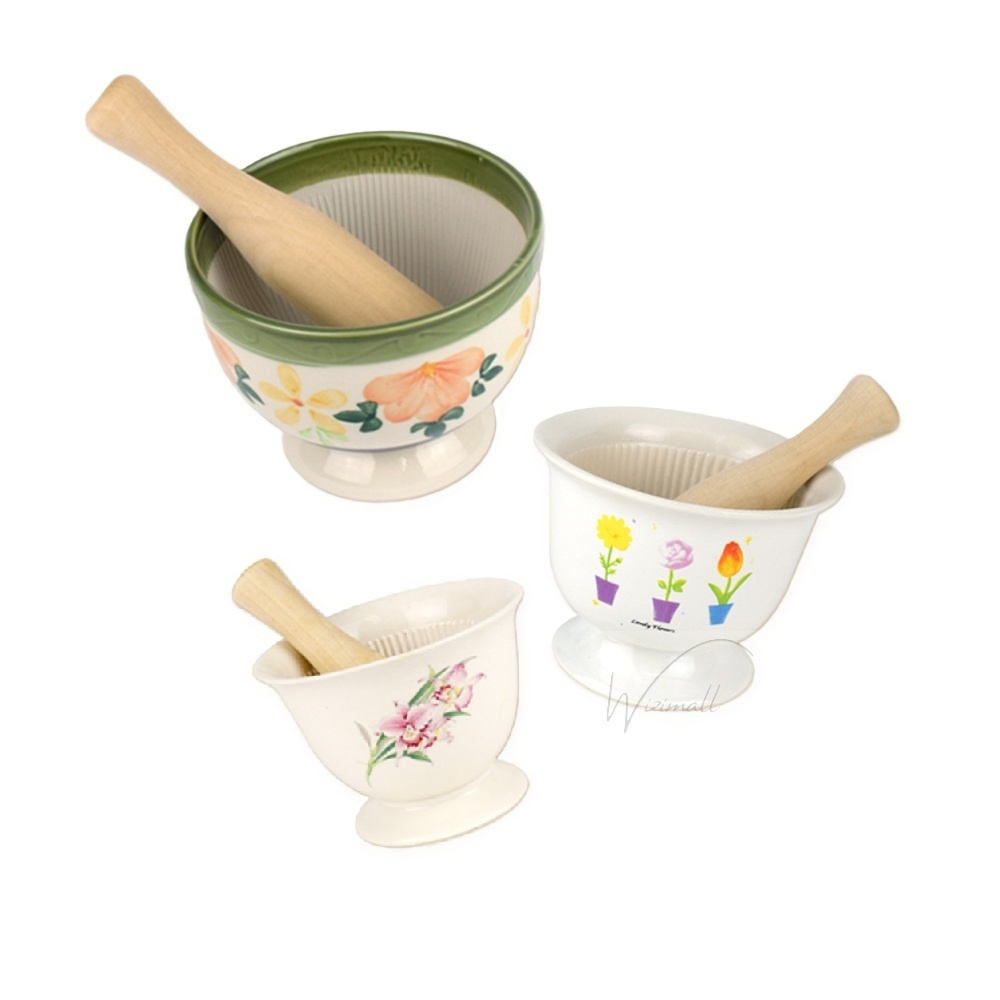 wizimall 도자기 절구 절구방망이, 1개 7,500원